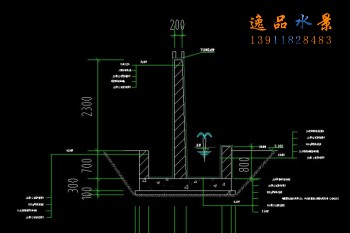 如何制作假山流水水幕墻